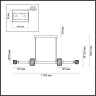 Подвесной светильник ODEON LIGHT KLIFF 5426/40L